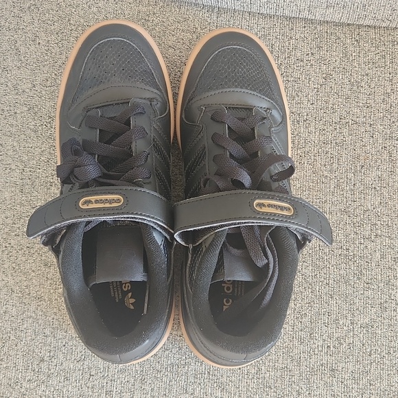 adidas Forum Low Black Gum Snakeskin IE4787 - Picture 6 of 8